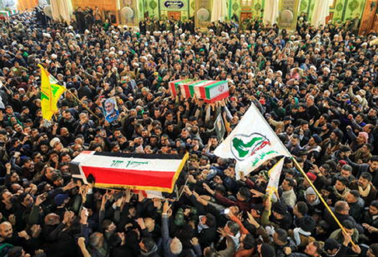 I funerali del generale Qassem Soleimani