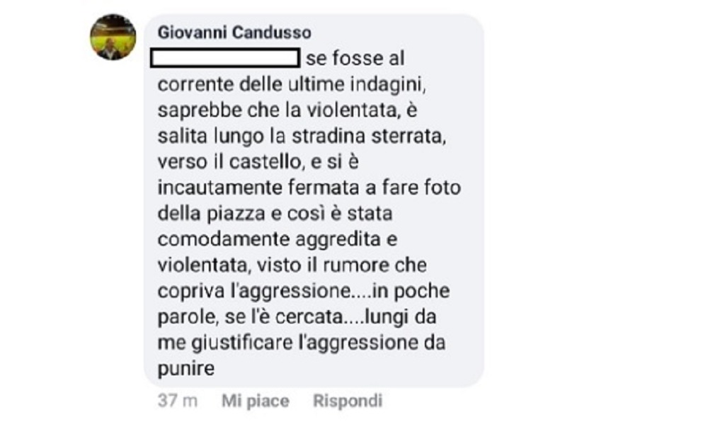 Ragazza violentata, consigliere comunale: "Se l'è cercata, si è fermata a fare foto..."