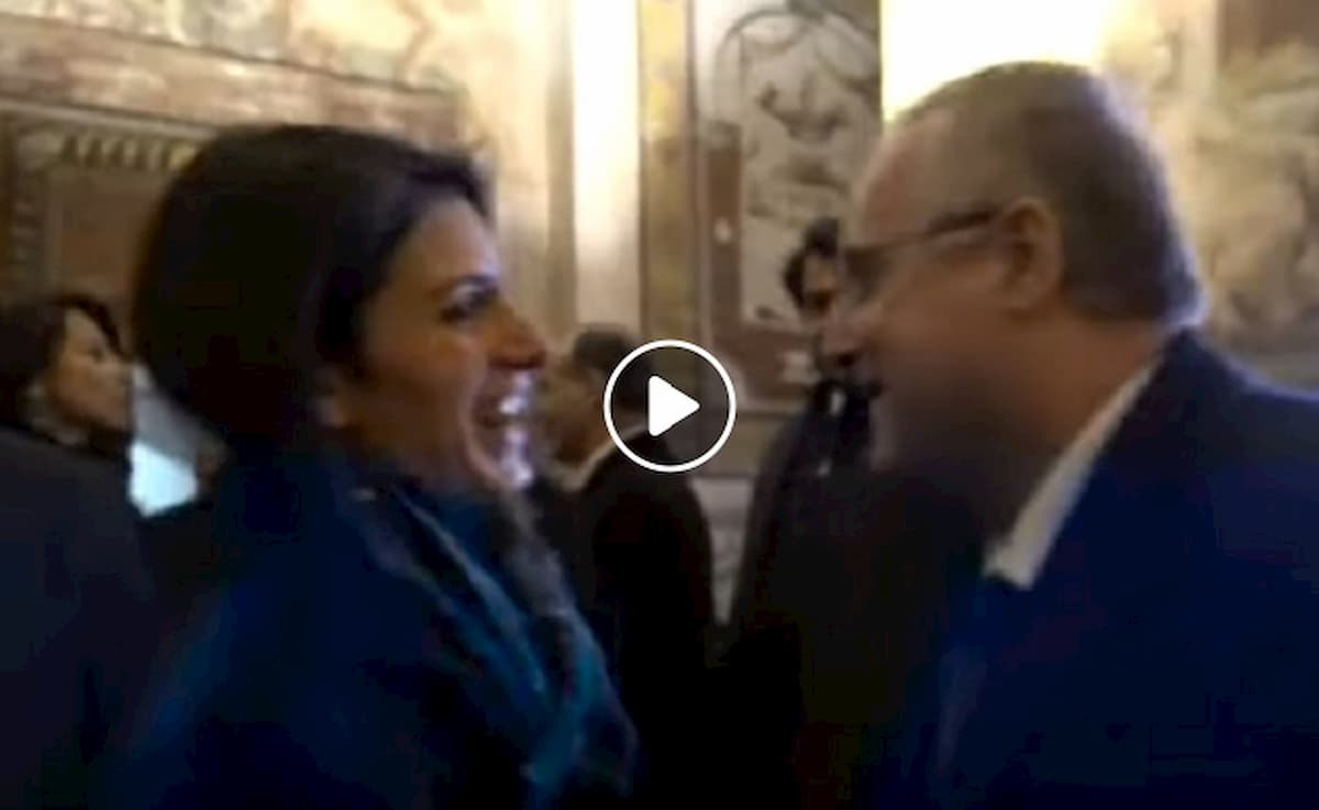 Virginia Raggi: "la Lazio è la prima squadra della capitale". Festa per i 120 anni biancocelesti VIDEO