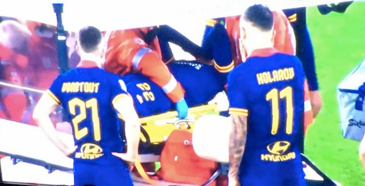 Roma-Juventus, infortunio Zaniolo: esce dal campo in lacrime