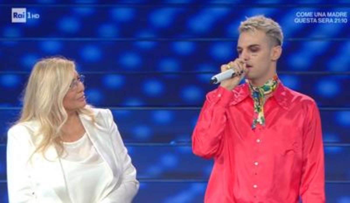 Achille Lauro a Domenica In: Non volevo vincere Sanremo, Me ne frego
