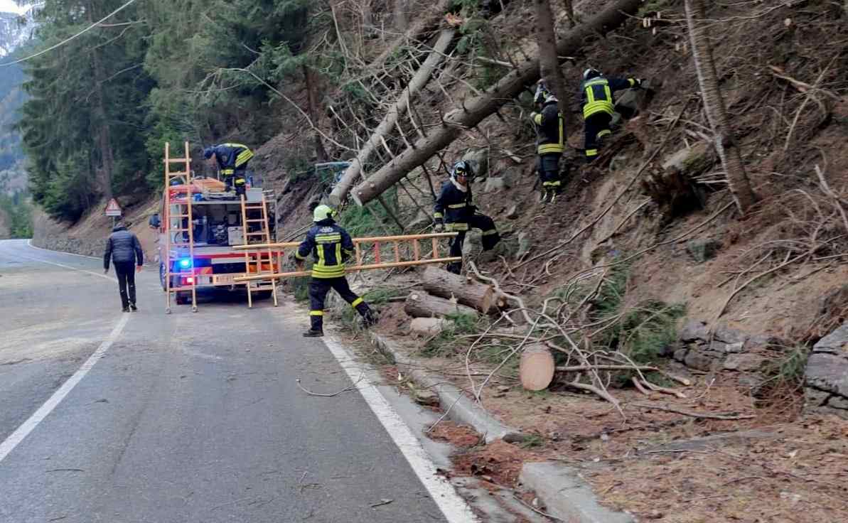 alberi caduti valle d'aosta