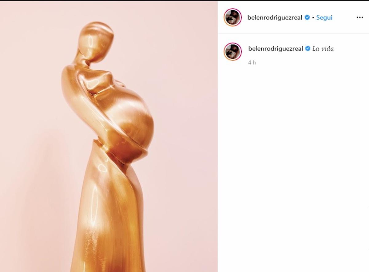 belen rodriguez incinta