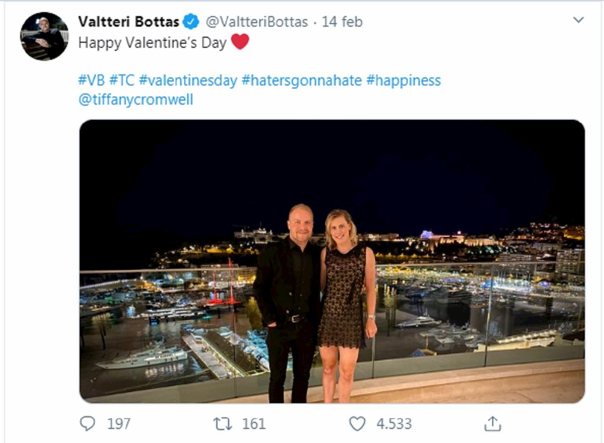 valtteri bottas tiffany cromwell