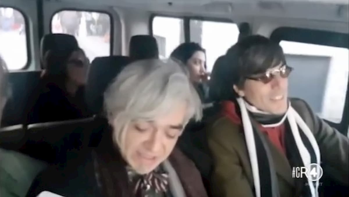 CR4 - La Repubblica delle donne, Morgan e Bugo sereni prima della lite: il video inedito