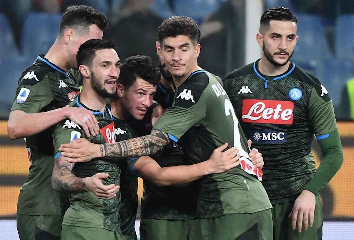 Napoli è tornato a volare con Gattuso, 4-2 alla Sampdoria con Europa League a portata di mano