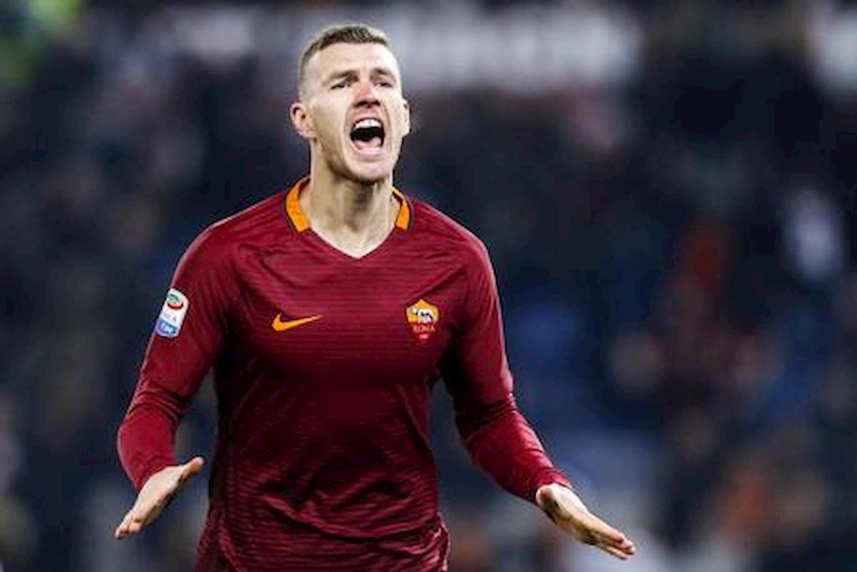 Dzeko nella storia della Roma, segna il 100° gol e si porta a -2 da Montella