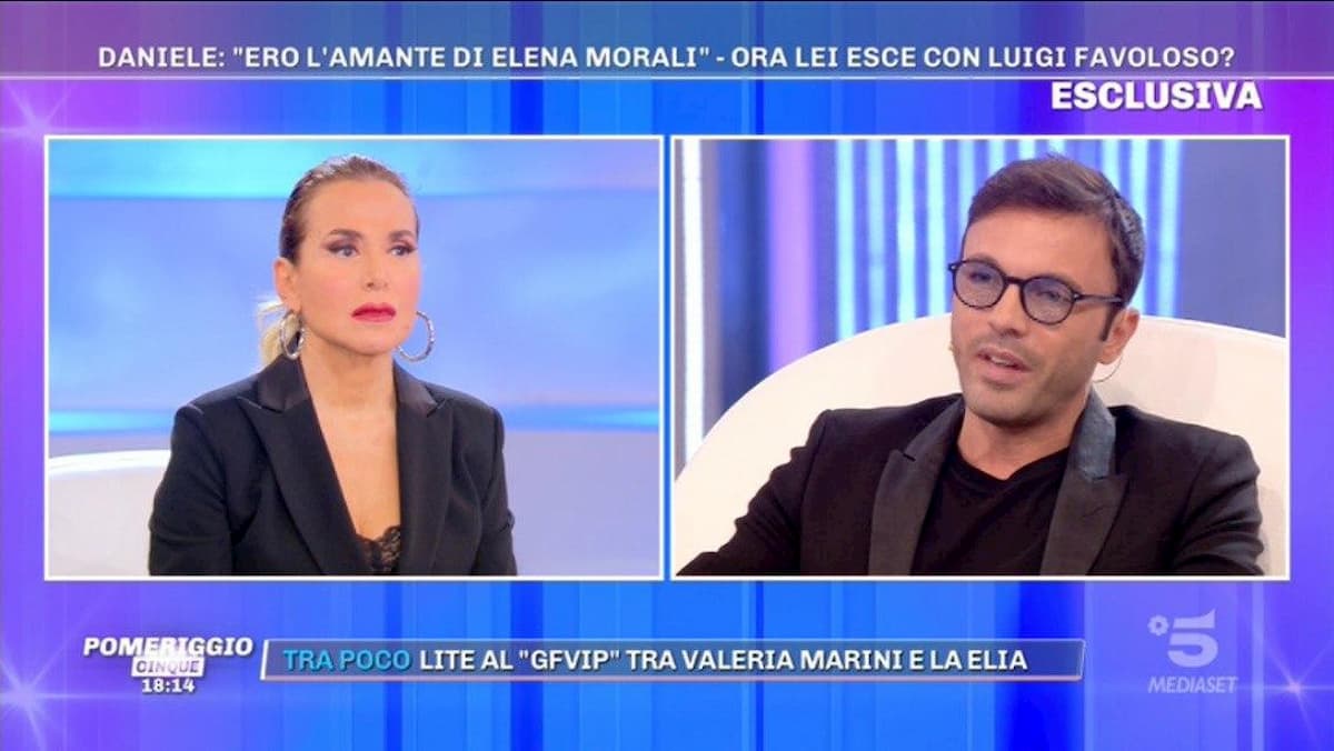 Pomeriggio 5, l'ex di Elena Morali: "Sta male. Poi con Favoloso finirà come Sara Tommasi”
