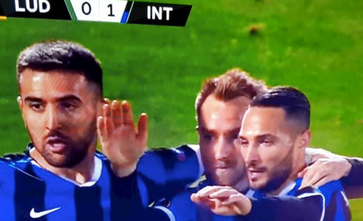 Europa League, Inter ok con il minimo sforzo: 1-0 al Ludogorets con il 1° gol di Eriksen