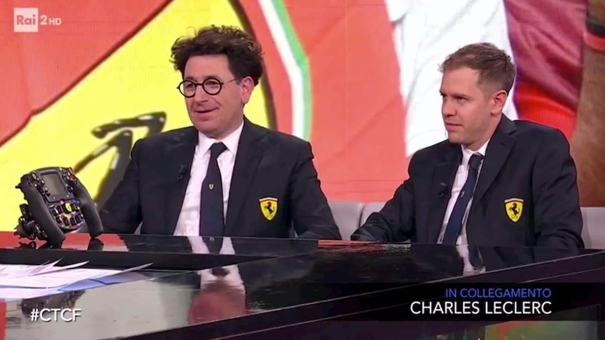 Che Tempo Che Fa, Binotto (Ferrari): "Vettel e Leclerc la migliore coppia della F1. Ogni tanto però..."