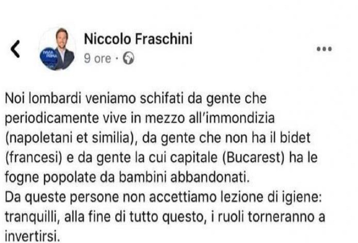 Fraschini, Facebook