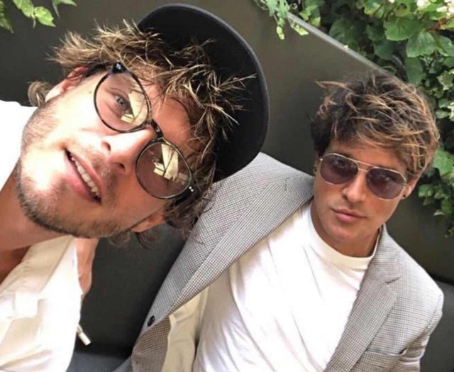 Gabriele Rossi e Gabriel Garko (Facebook)