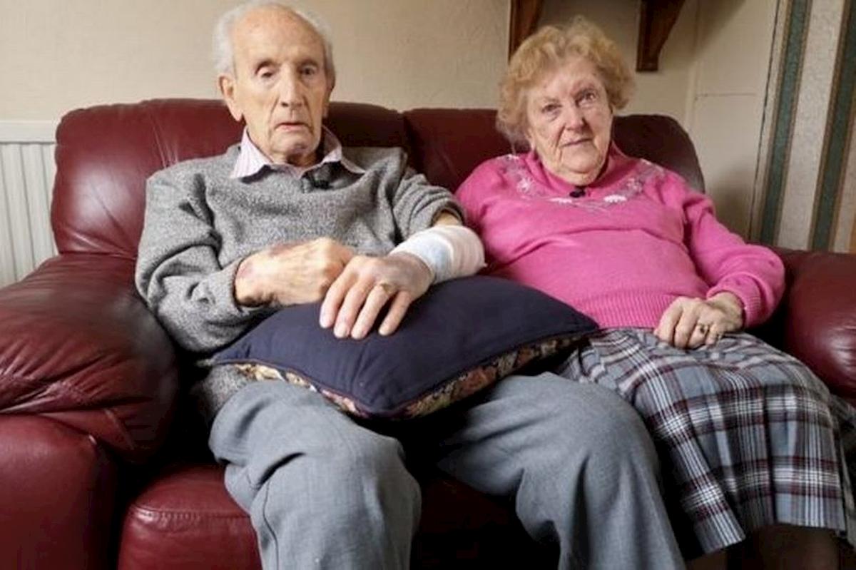 John (102 anni) e la moglie Joan di 97