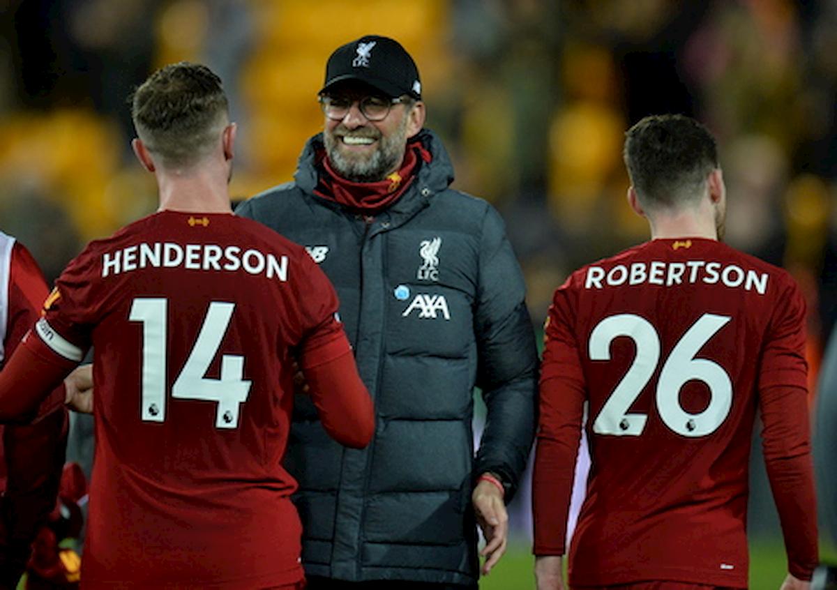 Liverpool da record, è in Champions League con dodici giornate di anticipo