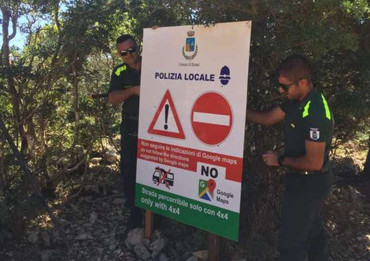 Ogliastra vince con Google Maps: cambiate mappe sbagliate