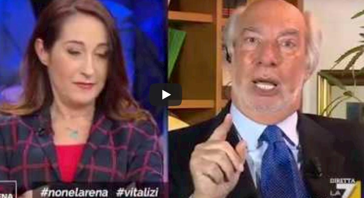 Non è l'Arena, Paniz alla Taverna: "Perché non paga casa a sua mamma coi 17mila euro di stipendio"