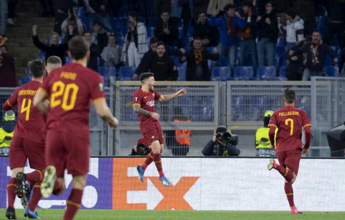 Europa League, Roma-Gent 1-0: Perez decide la partita con il 1° gol in giallorosso