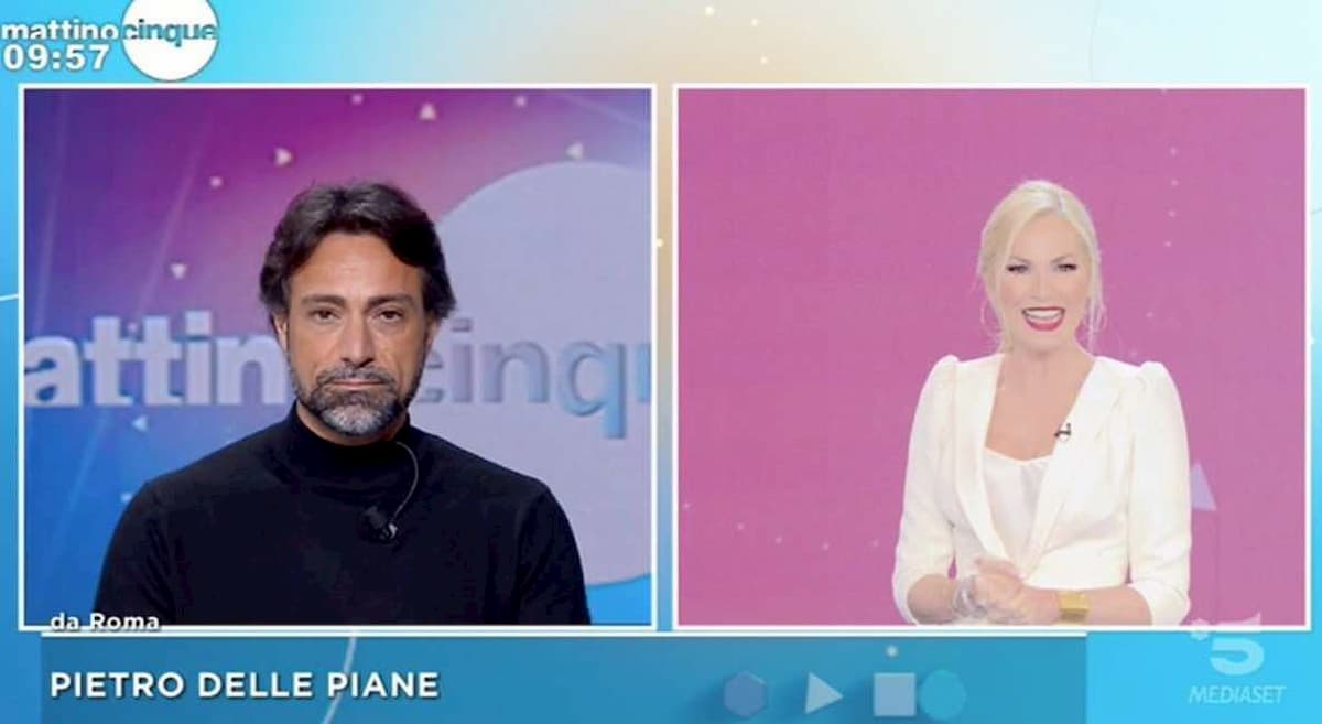 Grande Fratello Vip, Antonella Elia lascia Pietro Delle Piane. Lui a Mattino 5: "E' solo una richiesta d'aiuto"