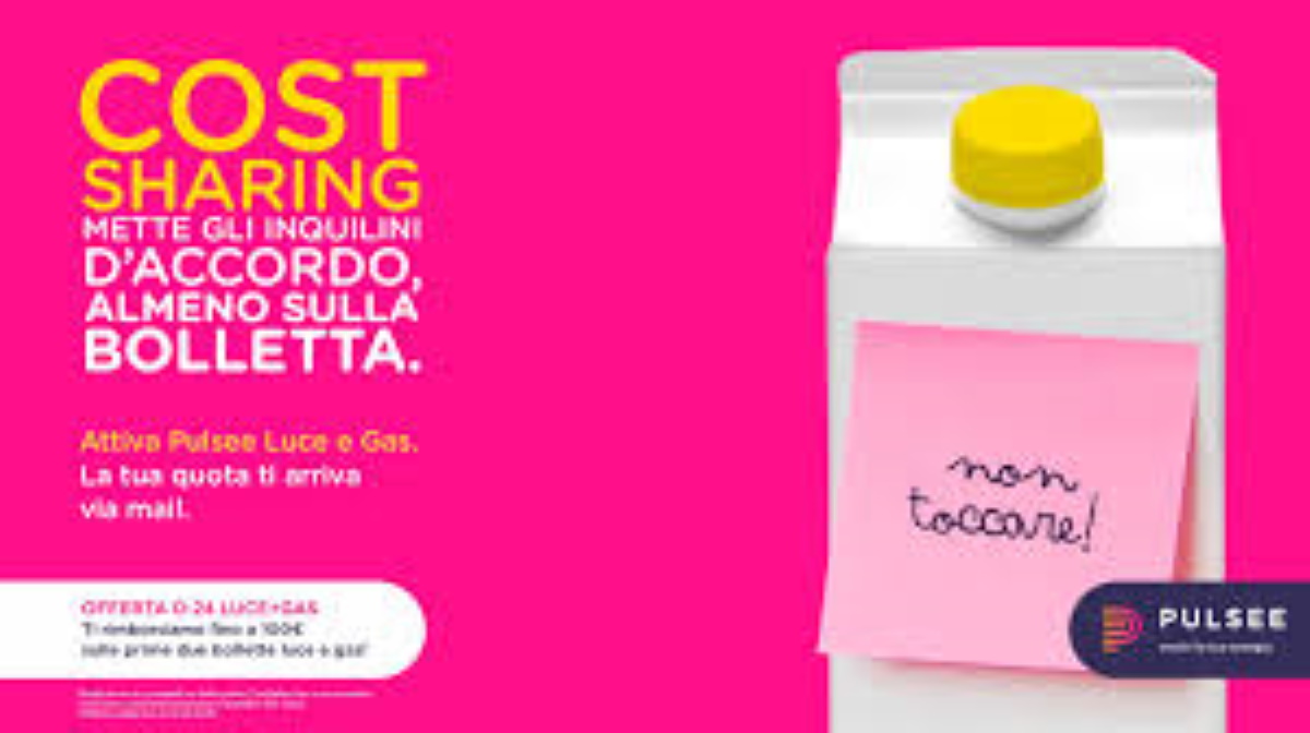 Pulsee lancia il Cost Sharing per bollette di luce e gas