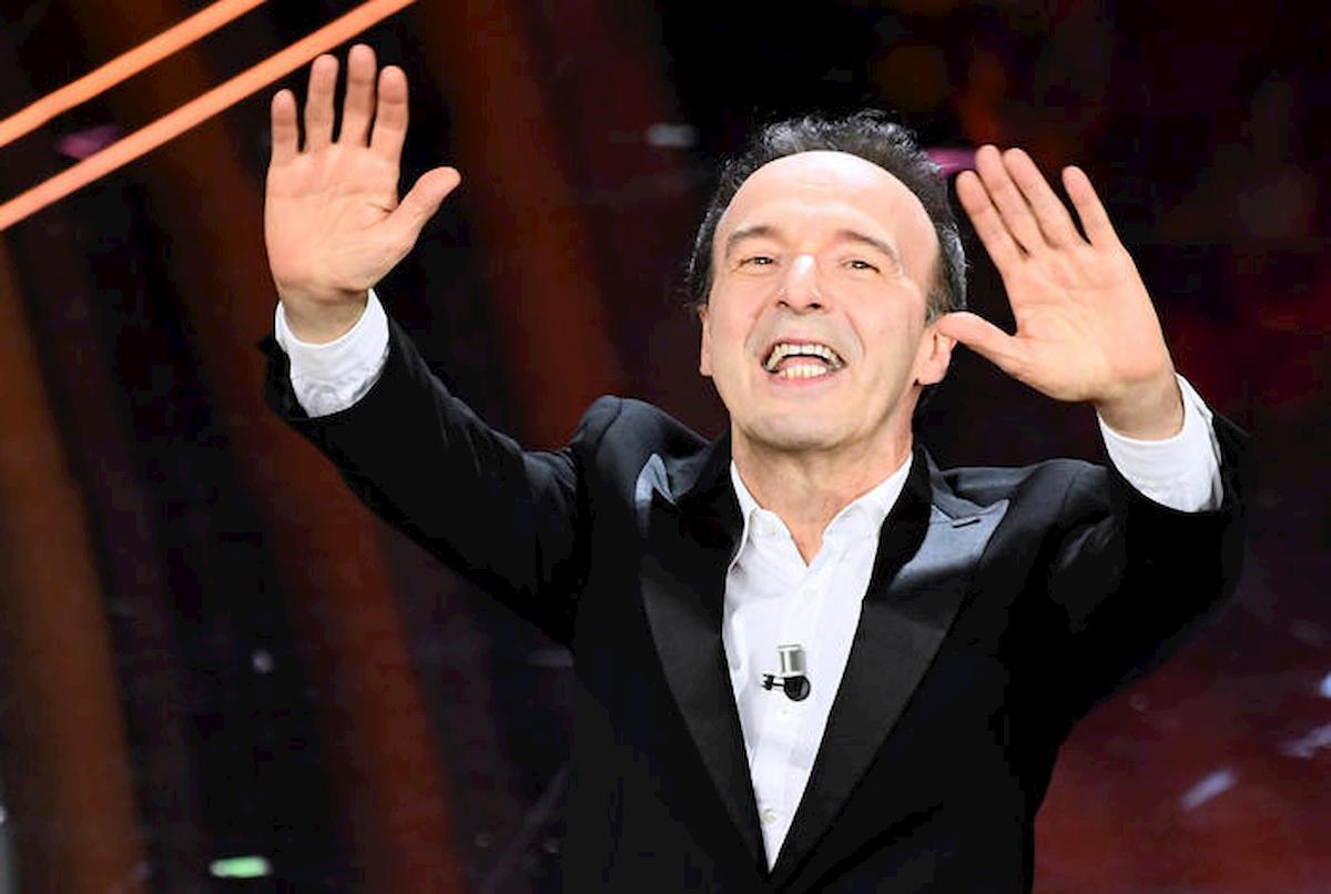 Benigni porta a Sanremo il Cantico dei Cantici: "La più bella canzone del mondo"
