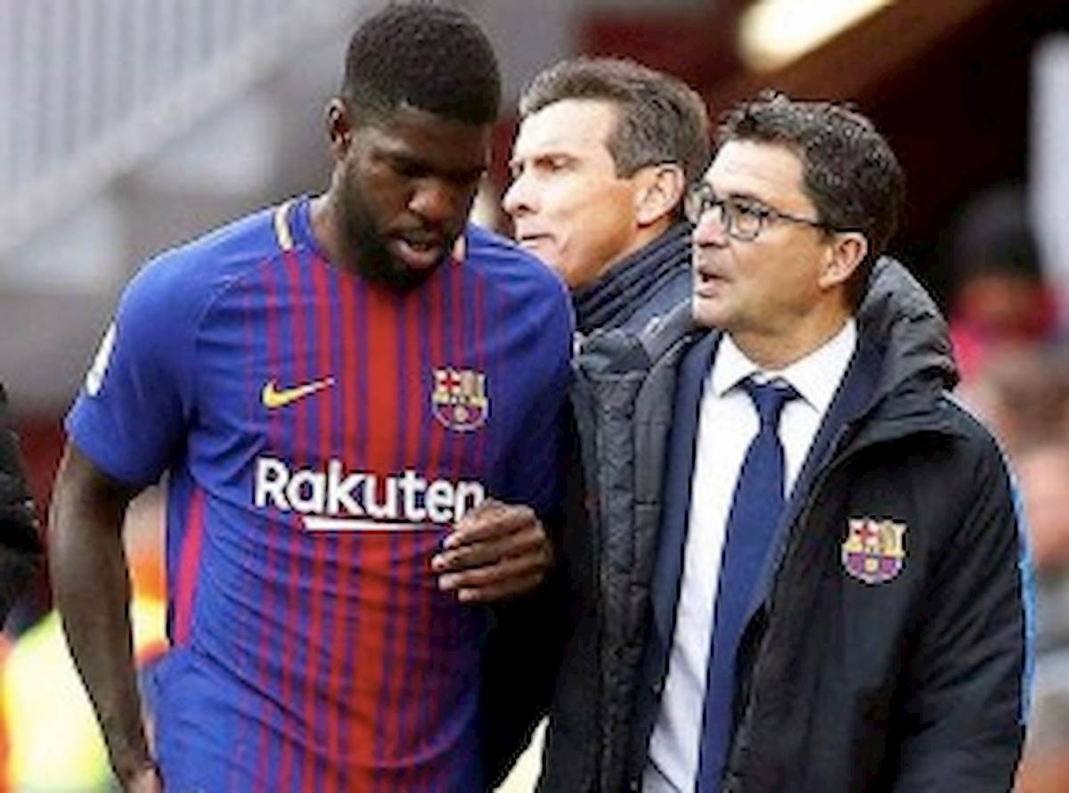 Barcellona, Umtiti si addormenta con la polizia in casa dopo aver subito un furto