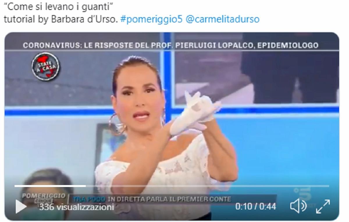 barbara durso guanti lattice