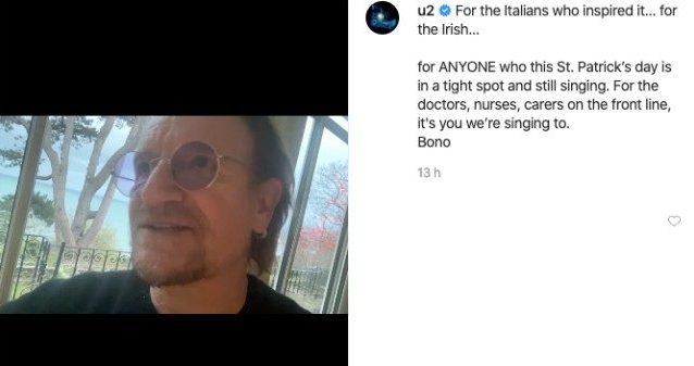 bono vox coronavirus