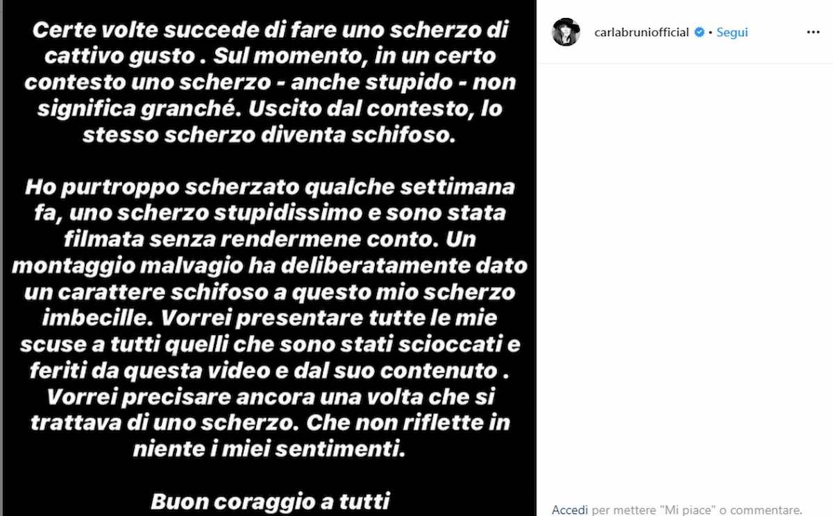 carla bruni coronavirus