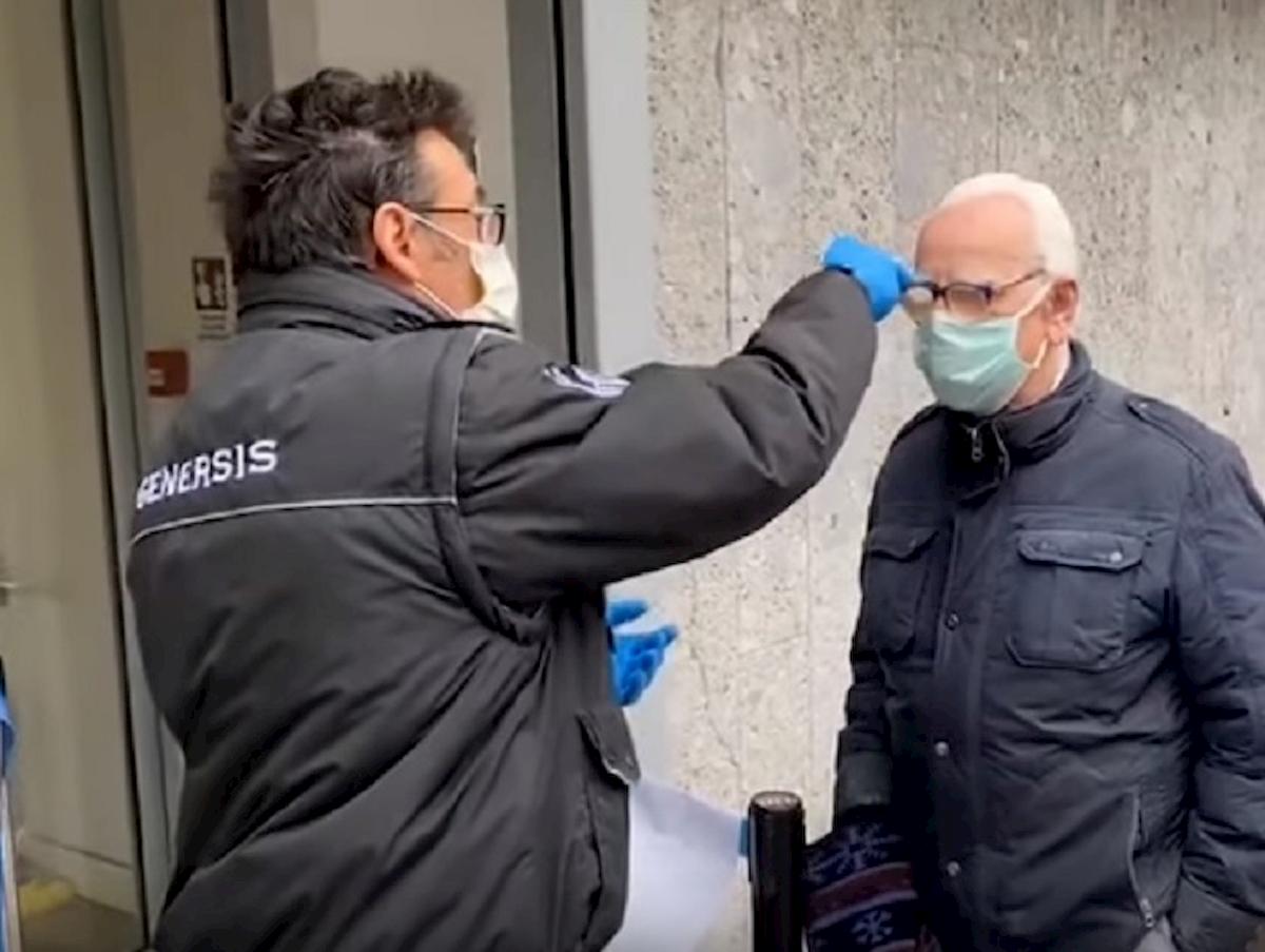 coronavirus controllo temperatura