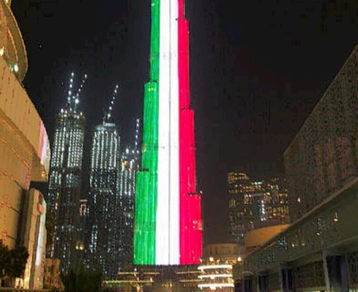 dubai ansa foto tricolore
