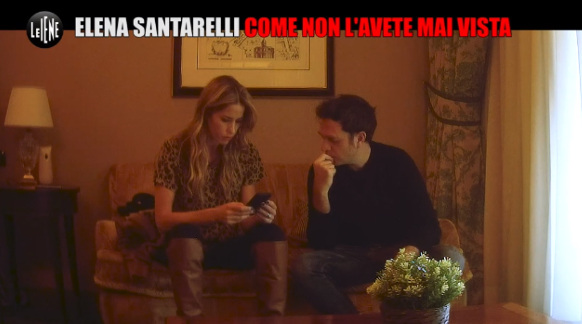 Elena Santarelli e lo scherzo de Le Iene: balbetta furiosa