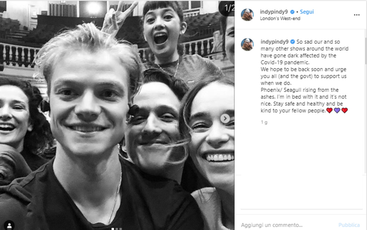 Indira Varma positiva al coronavirus: attrice di Game of Thrones