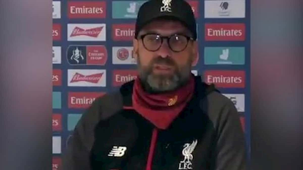 Jurgen Klopp, uno serio. Chiedere a me del Coronavirus? Giornalisti siete strani...