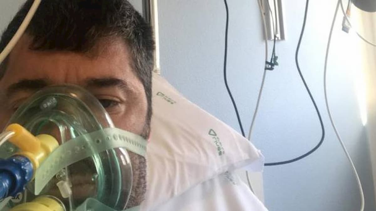 Coronavirus, Matteo Malaventura ricoverato e attaccato all'ossigeno: "Spero di guarire"