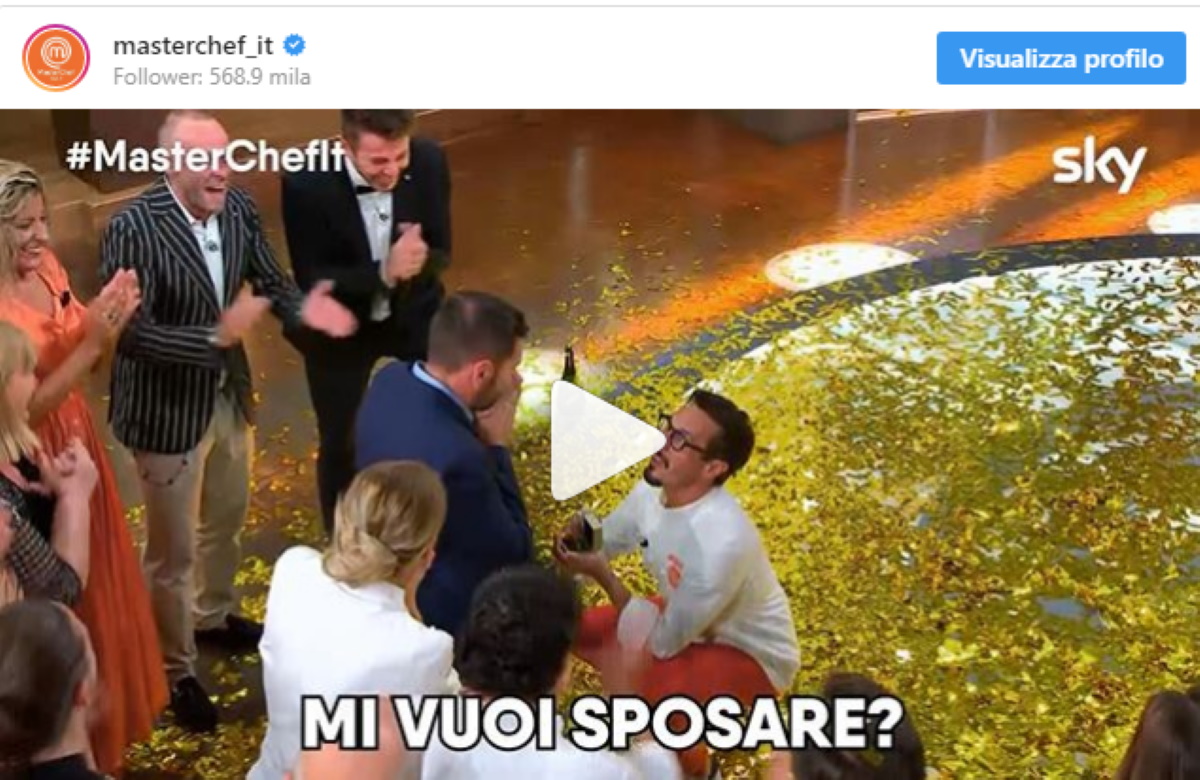 Antonio Lorenzon vince Masterchef Italia 2020: chiede compagno in sposo