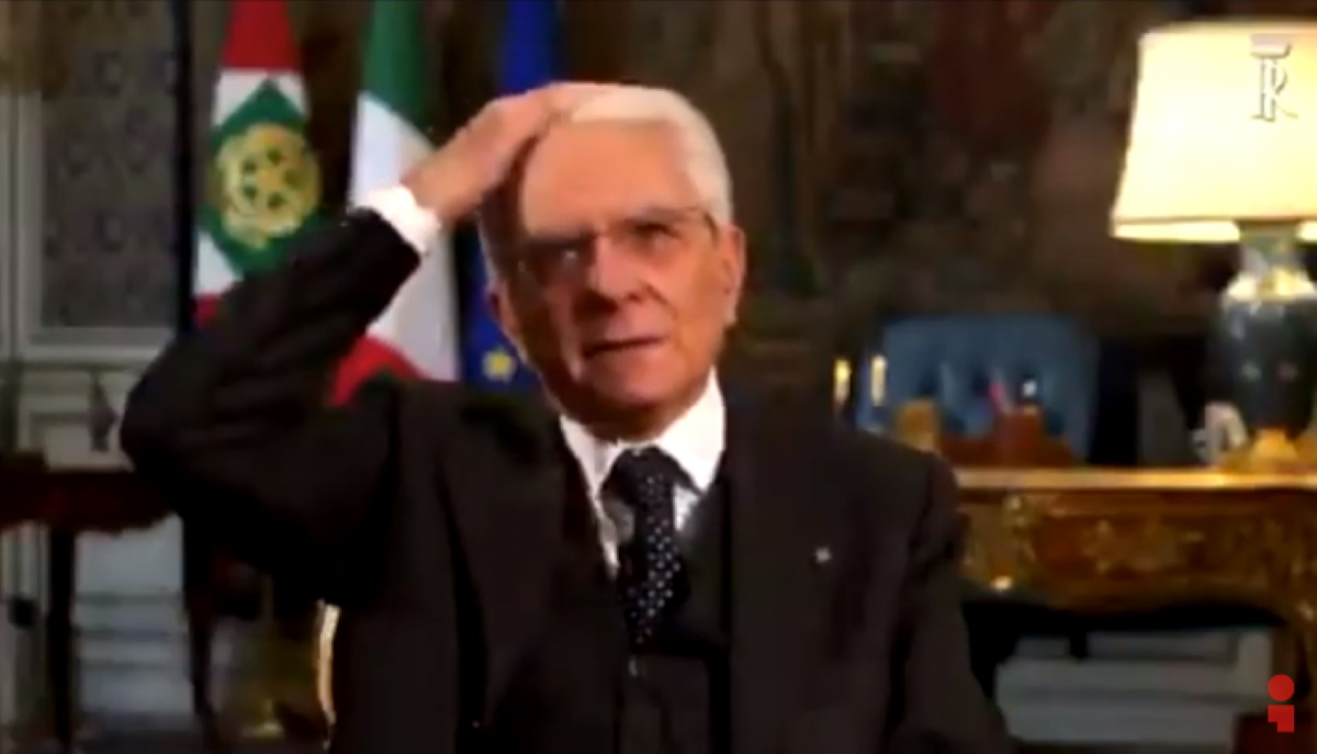 Mattarella fuorionda discorso coronvirus: Non vado dal barbiere...