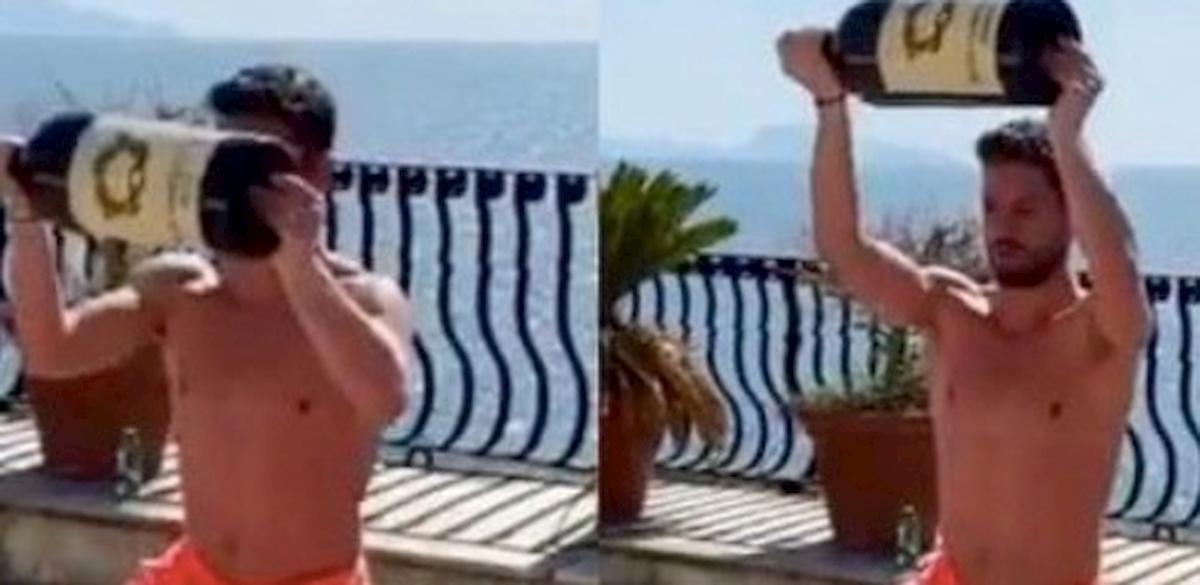 Coronavirus, Mertens si allena così: "Il vino è la soluzione per tanti problemi"