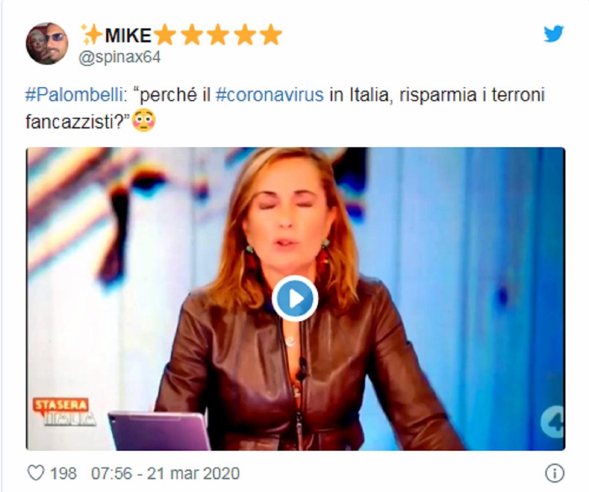 Coronavirus, Barbara Palombelli: "90% dei morti al nord perché persone ligie che vanno a lavorare?