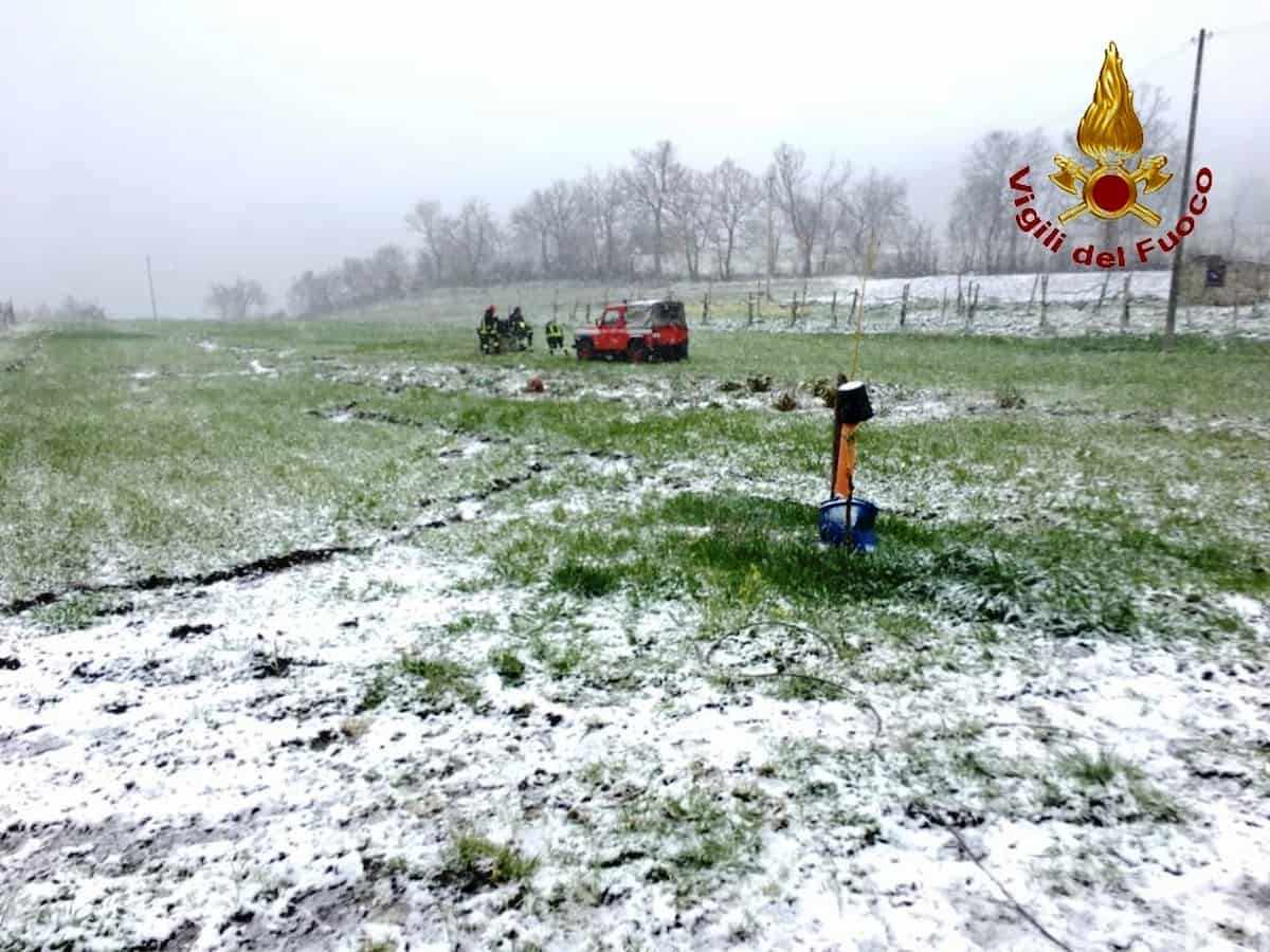 Castelfranci, anziano muore precipitando in un pozzo profondo 30 metri: era coperto dalla neve