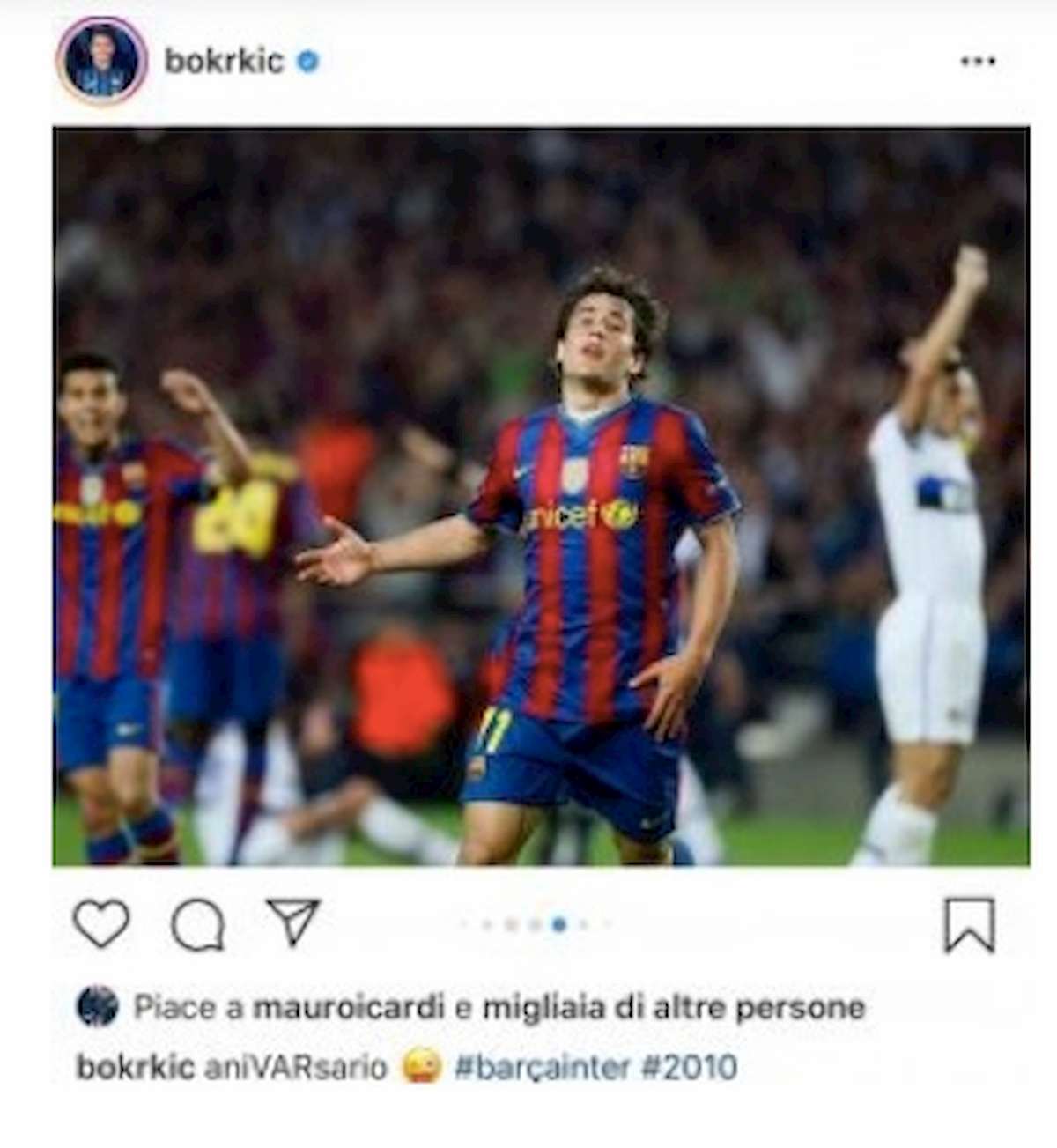 Bojan attacca l'Inter, Icardi mette like. Tifosi nerazzurri: "Non lo vogliamo più rivedere"