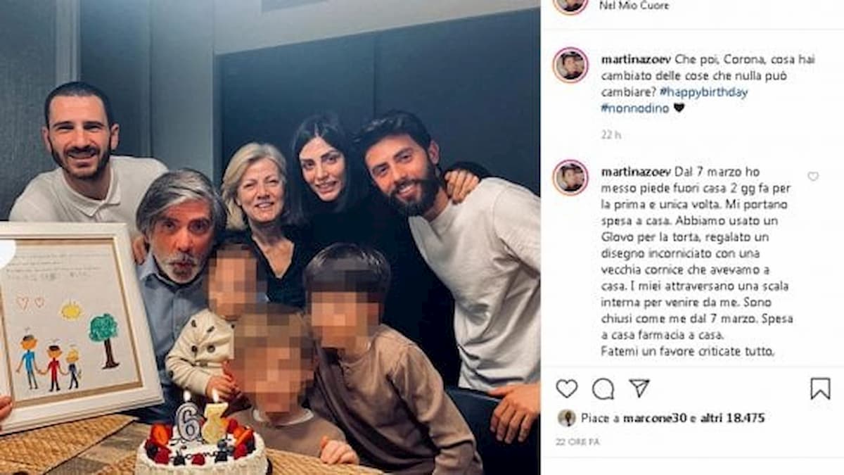 Juventus, polemiche per la festa a casa Bonucci. La moglie: "Criticate tutto, ma non il senso civile e di responsabilità"
