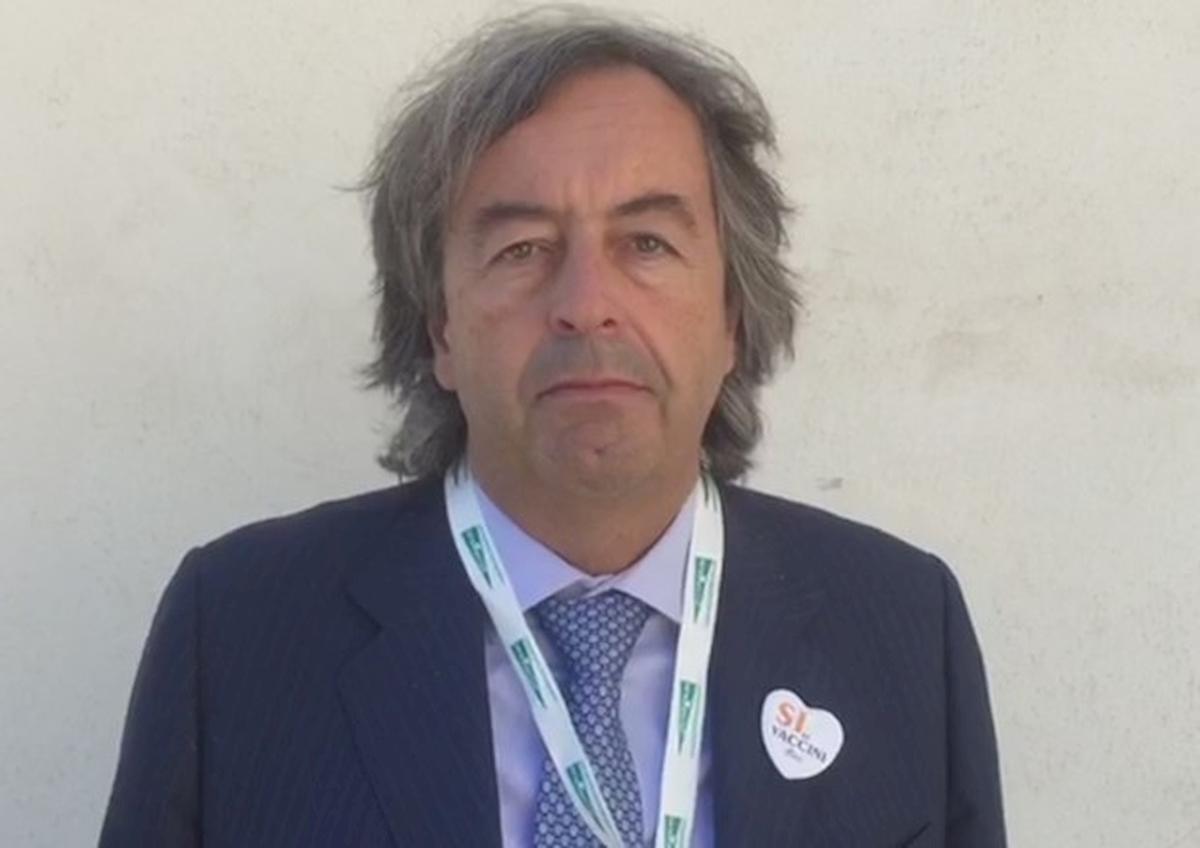 burioni foto ansa