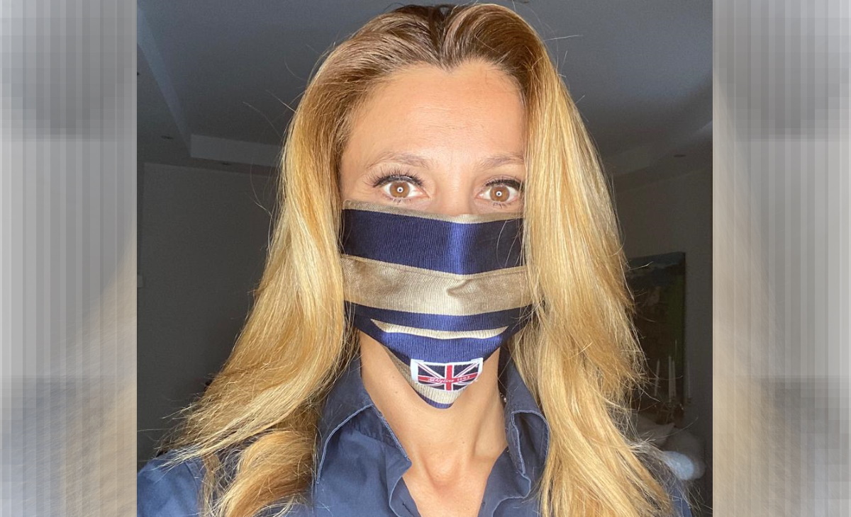 Copri-mascherina realizzato da Ghiglino: ricavato all'ospedale di Genova