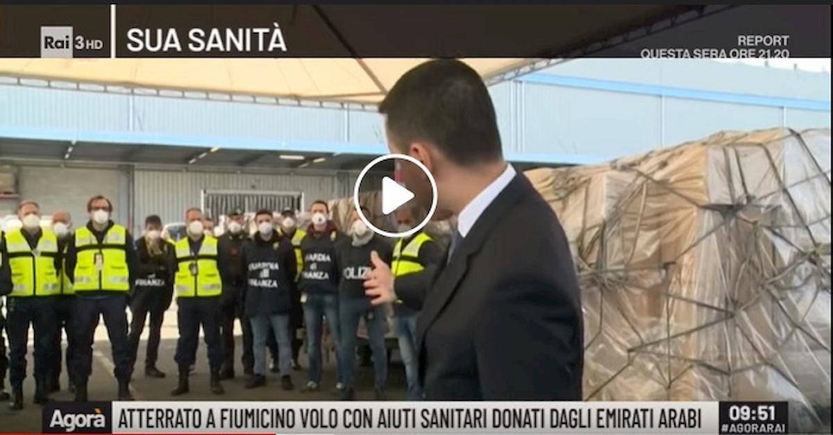 di maio gaffe agorà