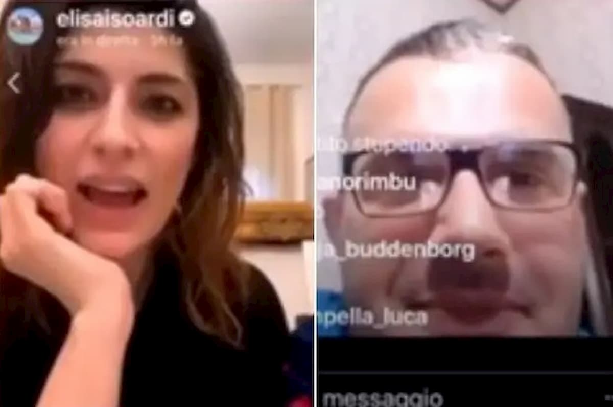 Elisa Isoardi in videochiamata con uno sconosciuto per errore, gaffe della conduttrice