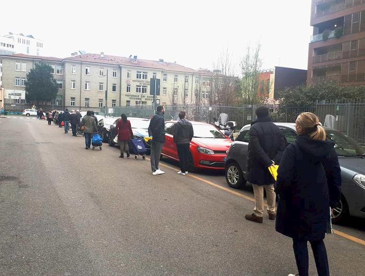 firenze coppia supermercato