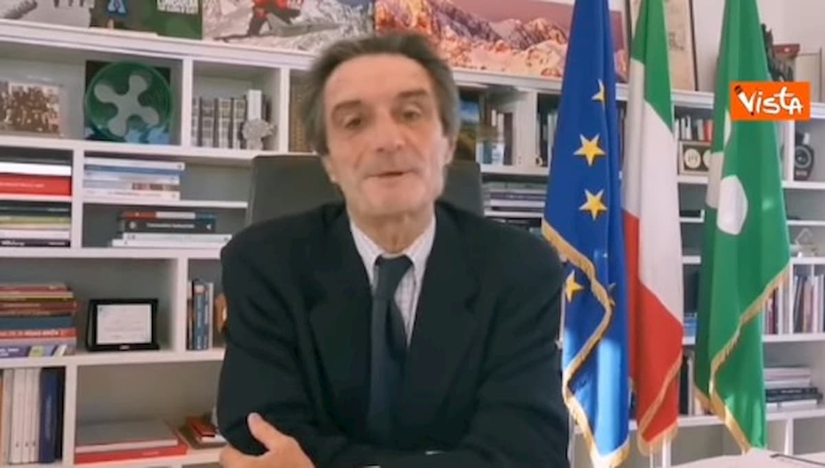 Coronavirus, Fontana spiega le 4 D per la riapertura: “E’ la via lombarda alla libertà” VIDEO
