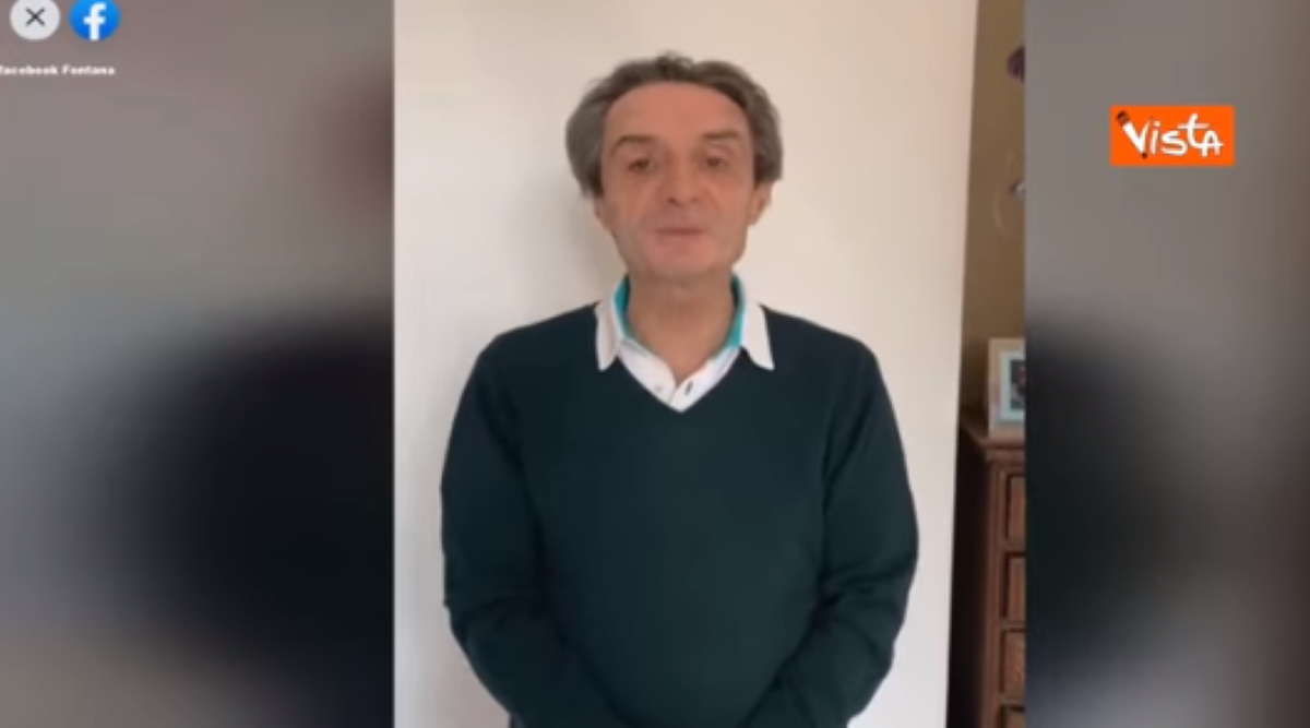 Coronavirus Lombardia, Fontana: Mascherine da indossare sempre