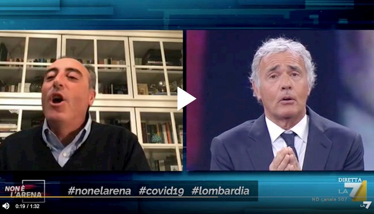 Coronavirus, scontro tv tra Giletti e l'assessore Gallera: "Errori gravissimi all'ospedale di Alzano Lombardo"