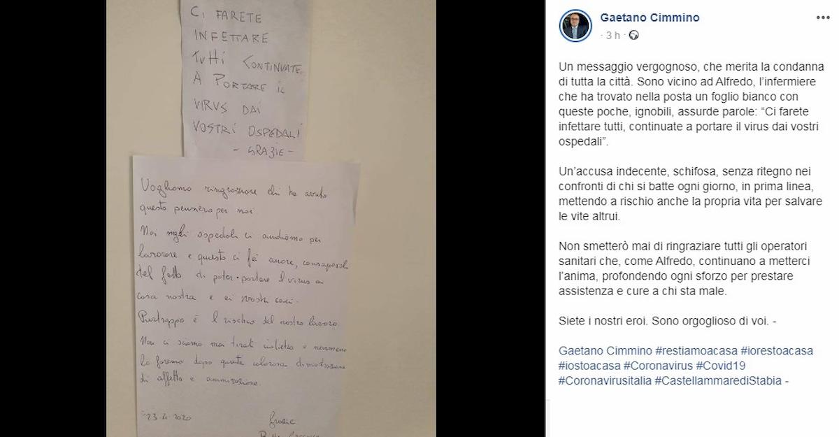 sindaco castellammare di stabia